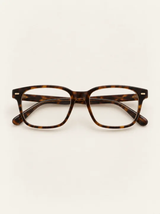 Tortoise Rectangular Glasses